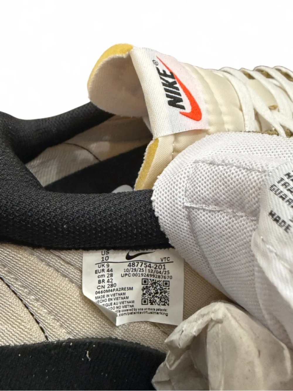 Nike Air Tailwind 79 ‘Parachute Beige/White’ Shoes Size US Men’s 10/ Women 11.5
